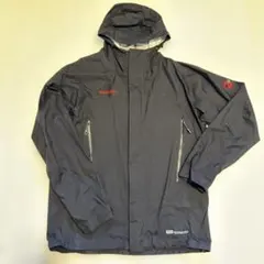 MAMMUT ブラック ナイロンパーカー【難有り】