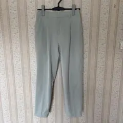 HusHusH テーパードパンツ ライトグリーン Lサイズ