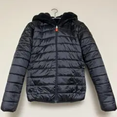 SAVE THE DUCK リバーシブル　パテッドジャケット　12Y ネイビー