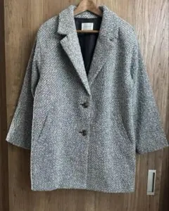 C.O.L.Z.A オーバーサイズ チェスターコート グレー系