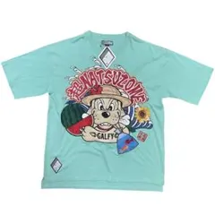 新品タグ付き GALFY Tシャツ ロゴ刺繍 ミントグリーン 大型犬 XLのサムネイル