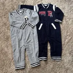 ロンパース・カバーオール 12-18M 2点セット