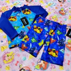 最終価格★ポケモン 110 水着 セット☆スイムパンツ ラッシュガード 男の子★