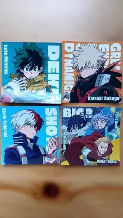 僕のヒーローアカデミア　シール　4枚セット