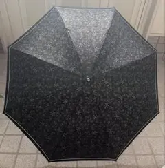 【SHISEIDO GINZA TOKYO】折りたたみ傘 晴雨兼用 黒/グレー