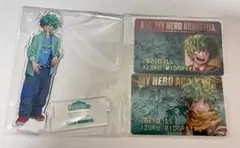 緑谷出久 コレクションカード2枚 ジャンプ付録アクスタセット新品未使用✅