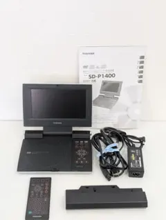 TOSHIBA ポータブルDVDプレーヤー SD-P91DT 作動不明 - メルカリ