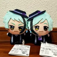 ツイステッドワンダーランド　ツイステ　ちびぐるみ　寮服　ジェイド　フロイド　2種