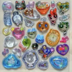 こ*こ様 正規品　ボンボンドロップシール　うるちゅる　たまごっち　パワパフ等　お