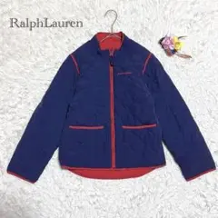 ラルフローレン　ダウンジャケット　リバーシブル　キッズ140 キルティング