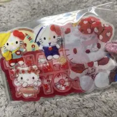 赤セット★カット済みロールシール おすそ分け14枚セット 色別シール帳作り