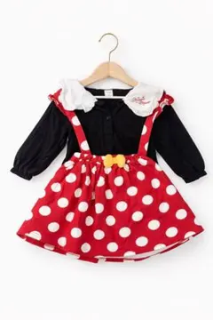 美品 ディズニー ミニーちゃんのセットアップ