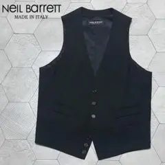 イタリア製 Neil Barrett レザー ラペル スーツ ベスト / ジレ イタリア製 Neil Barrett レザー ラペル テーラード ジャケット - メルカリ