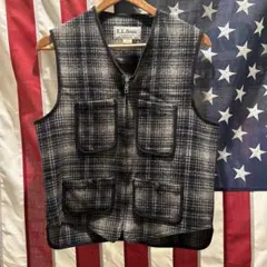 80s ウールベスト LLBEAN made in usa