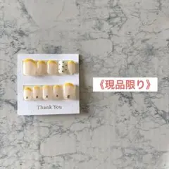 フレンチネイル 春ネイル 春カラーネイル ドットネイル ネイルチップ