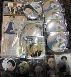 ハイキュー 赤葦京治 梟谷 缶バッジ アクスタ カード