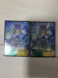 デジモンカード　フーディエモン　パラレル　2枚セット