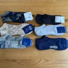 ショートソックス6足セット 25-27cm