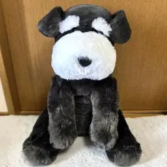 【新品】レジャーランド限定　くったりシュナウザーBIG ぬいぐるみ　犬のサムネイル