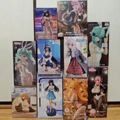 美少女フィギュアまとめ売り プライズフィギュア 10点セット