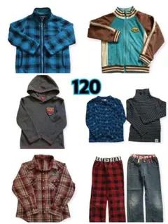子供 まとめ売り 男の子 120 秋冬春 トップス ボトムス