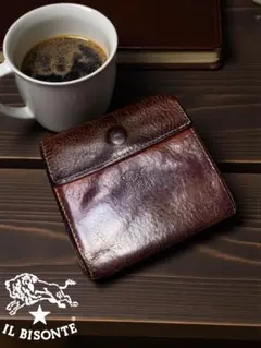 ヌメ革 折り財布