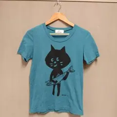 ネ・ネット Ne-net 【M】猫イラスト 半袖Tシャツのサムネイル