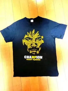 MANNY PACQUIAOマニー・パッキャオ Tシャツ 黒 L
