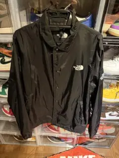 THE NORTH FACE ブラックナイロンジャケット M コーチジャケット
