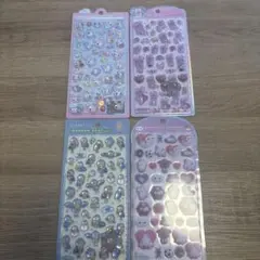 ☆*み様 ボンボンドロップシール コットンパフィーシール うるちゅるポップシール