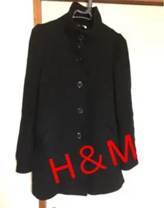 【新春限定セール！ 最終価格！！】H&M 黒 コート♫
