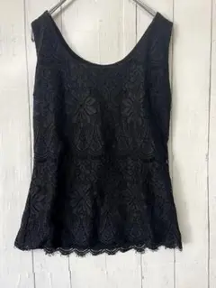 RADY レディ　総レース ノースリーブ　ブラック 花柄レース キャバドレスのサムネイル
