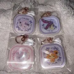 ポケモンチェンジングアクリルキーホルダー　プリン　ヒメグマ　ニャスパー　クチート