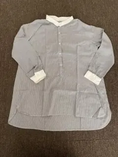 グローバルワーク　Mサイズ　長袖　シャツ　ストライプ