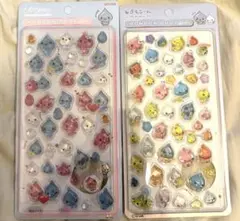 しずくちゃん　ボンボンドロップシール　2枚セット　④