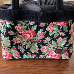 FEILER フラワー柄 ハンドバッグ