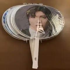 目黒蓮 SnowManうちわ 4枚セットカバー付き