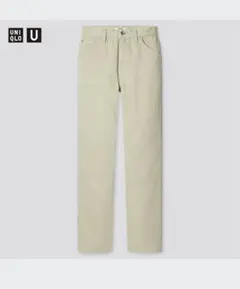 UNIQLO レギュラーフィットストレートハイライズ ジーンズ デニム パンツのサムネイル