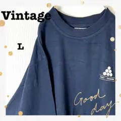 Vintageヴィンテージワンポイントプリントスウェットビッグシルエット古着