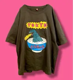 【期間限定値下げ】ゴジラ　東京　 Tシャツ　　　2XL ダークグレー
