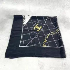 CHANEL シャネル スカーフ ココマーク チェーン マトラッセ