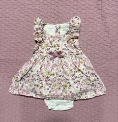 プティマイン　70 ベビー　女の子　ロンパース