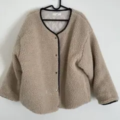 mite ボアコート mite(ミテ)の「(Ray 掲載)long boa coat」 - PARTE