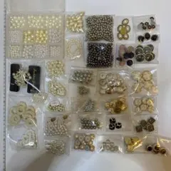 【約700種】アクセサリーパーツ大量まとめ売り★資材セット10kg 6万円相当