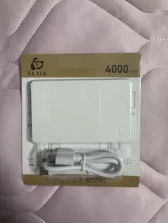 SLUB モバイルバッテリー 4000mAh
