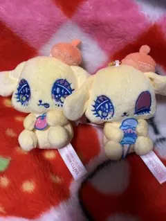 せきやゆりえ サンリオ ぬいぐるみマスコット ポムポムプリン 2種セット
