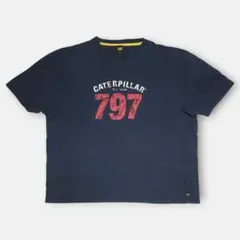 CATERPILLAR CAT 797 キャタピラーt 企業ロゴ 公式 2XL