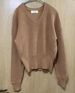 ローリーズファーム　ニット　セーター　Vネック　M