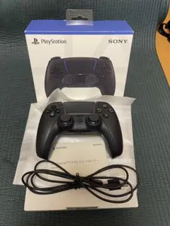 SONY DualSense ワイヤレスコントローラー ブラック　付属品完備