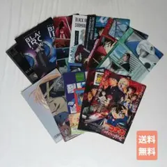 名探偵コナン クリアファイル 13枚 まとめ売り 緋色&黒鉄&ハイウェイ+α